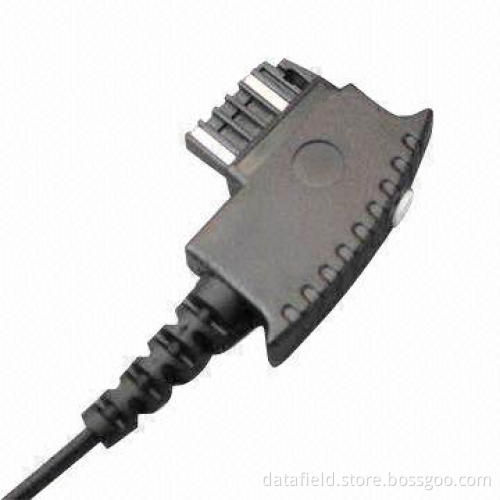 Austria Tel Phone Plug with PP Insulation, PVC Jacket